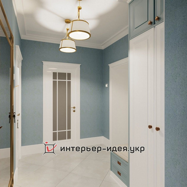 Кухня-вітальня в відпускному будиночку за кордоном