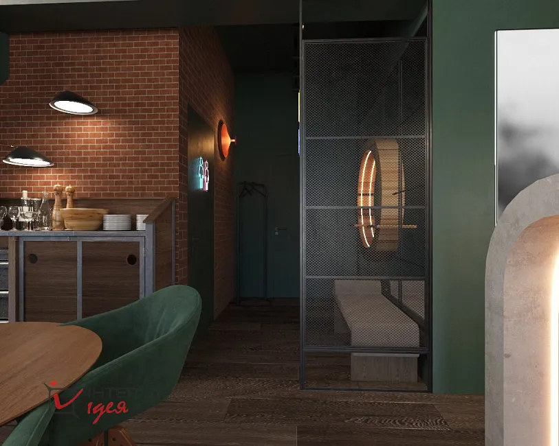 Сімейний ресторан у стилі лофт