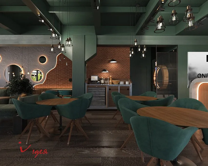 Сімейний ресторан у стилі лофт