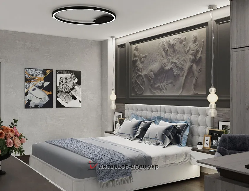 Спальня &quot;Місячне сяйво&quot; з елементами неокласики