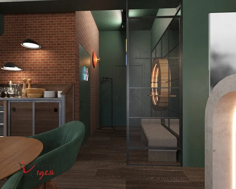 Сімейний ресторан у стилі лофт