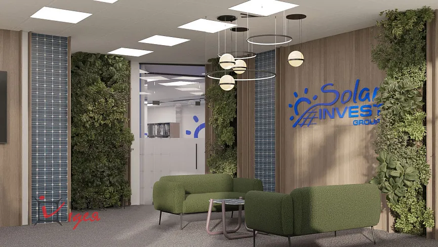 Дизайн офісу компанії &quot;Solar Invest Group&quot;