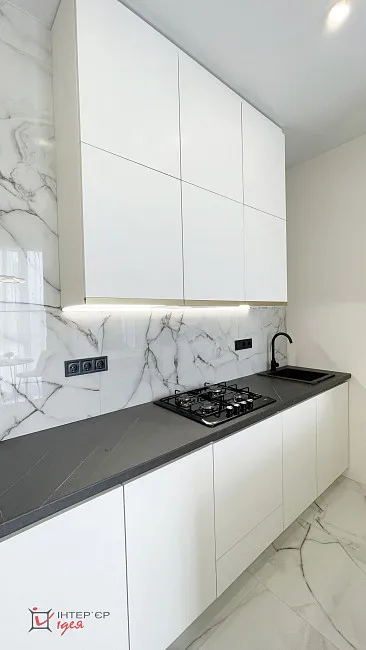 Стильна сучасна квартира площею 45 м²