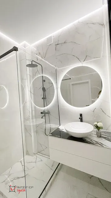 Стильна сучасна квартира площею 45 м²