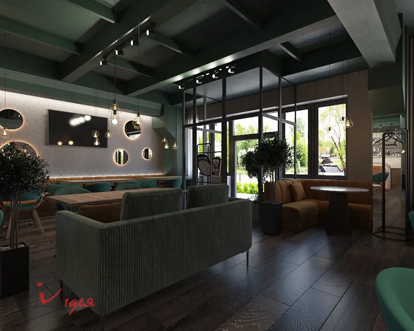 Сімейний ресторан у стилі лофт