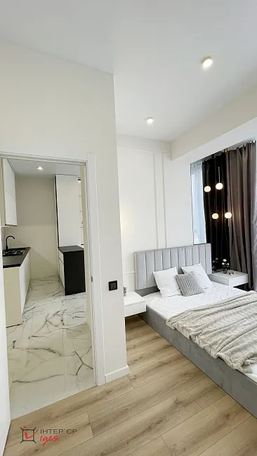 Стильна сучасна квартира площею 45 м²