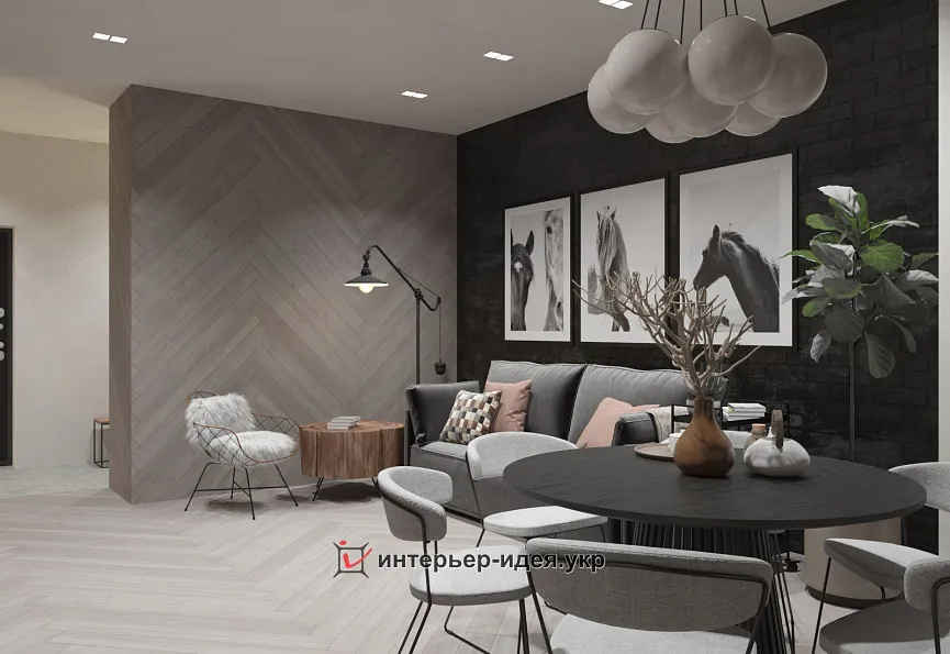 Вітальня «Скандинавський затишок»