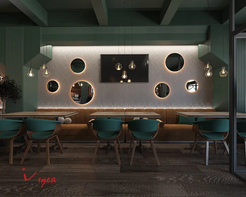 Сімейний ресторан у стилі лофт