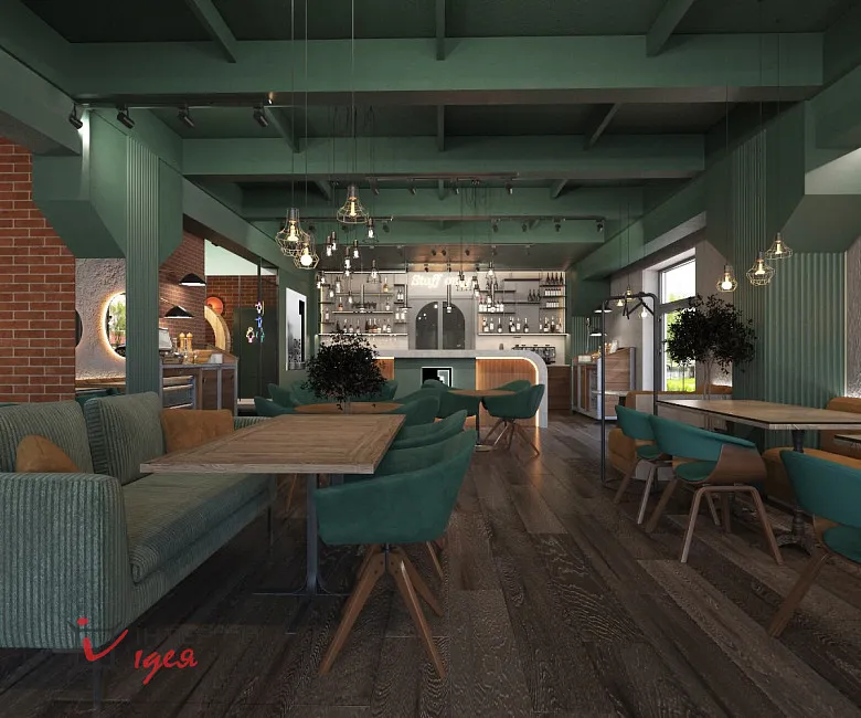 Сімейний ресторан у стилі лофт