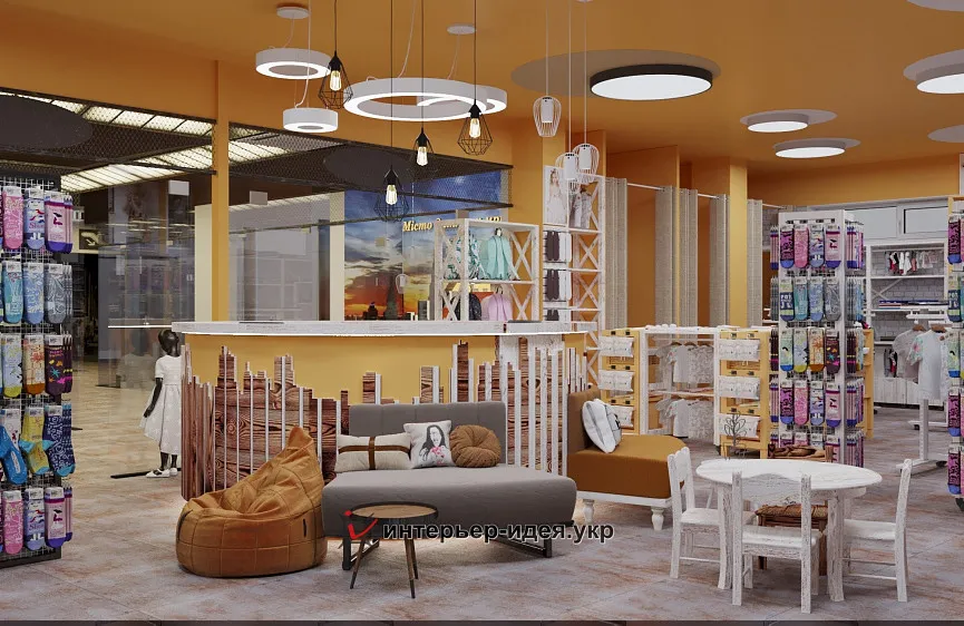 Інтер'єр магазину &quot;Suncity&quot; в ТРЦ &quot;Піонер&quot;