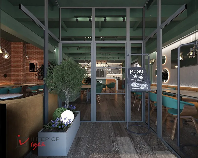 Сімейний ресторан у стилі лофт