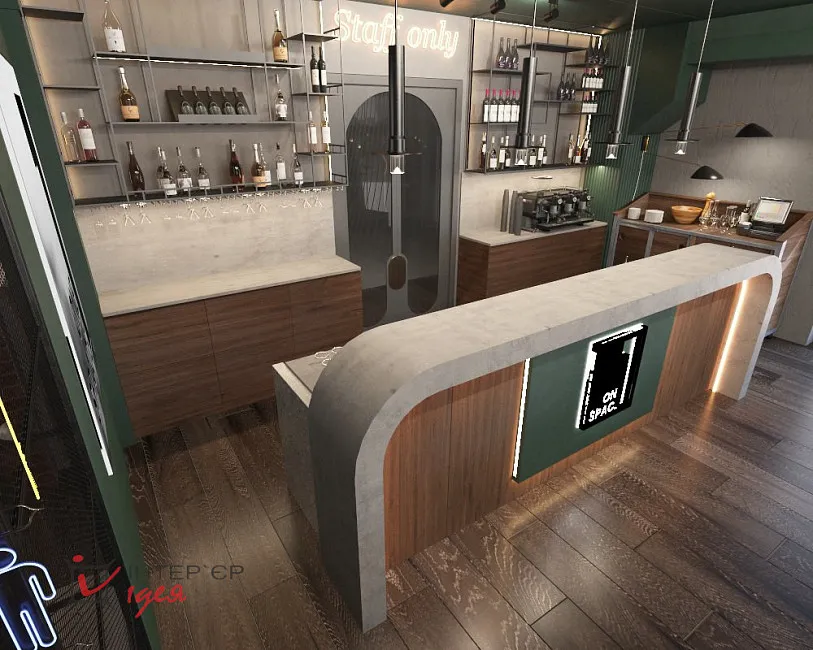 Сімейний ресторан у стилі лофт