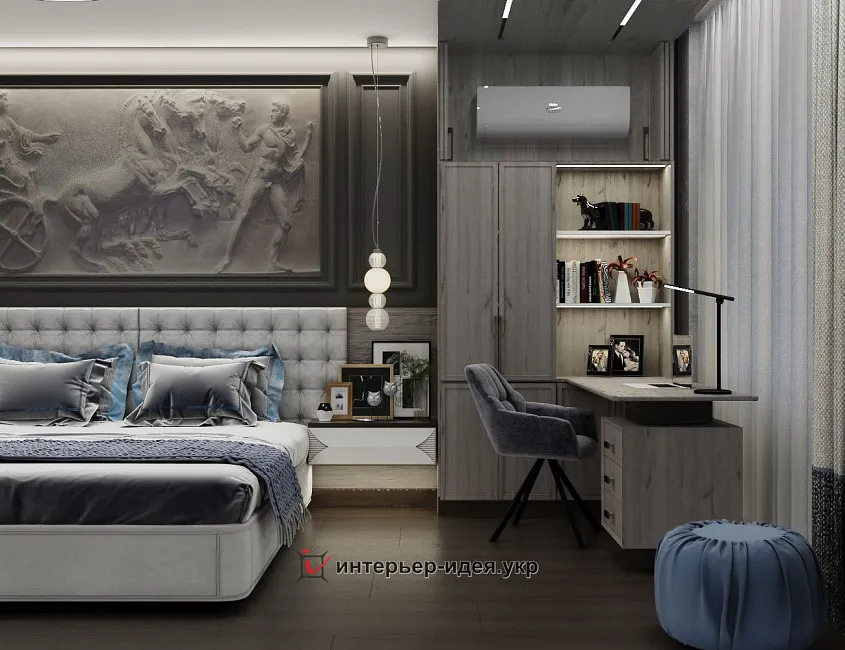 Спальня &quot;Місячне сяйво&quot; з елементами неокласики