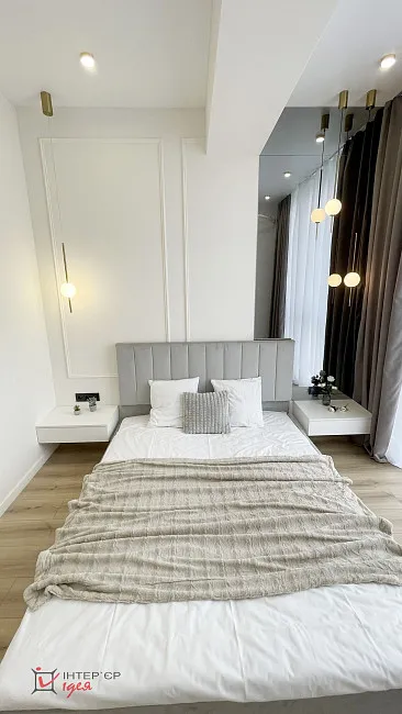 Стильна сучасна квартира площею 45 м²