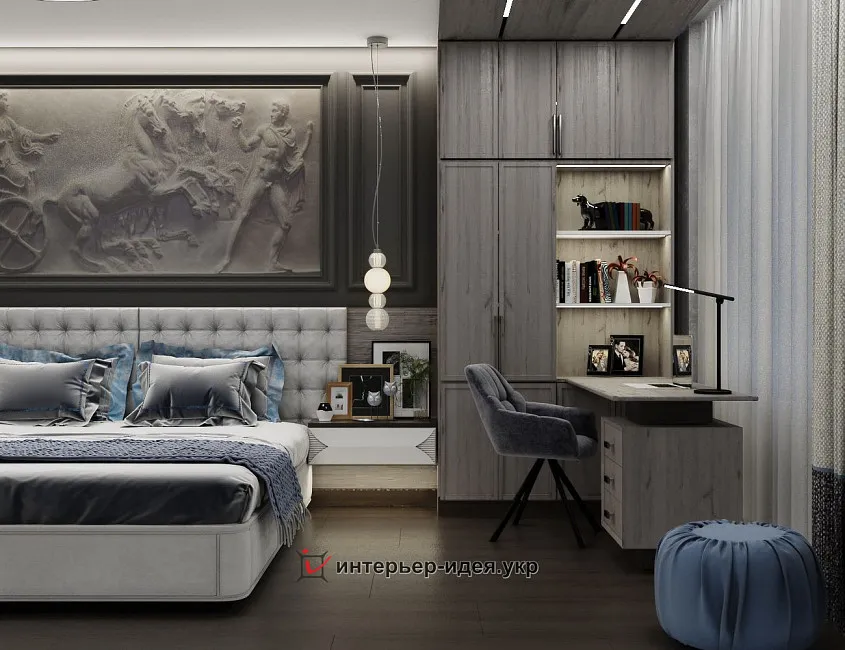 Спальня &quot;Місячне сяйво&quot; з елементами неокласики